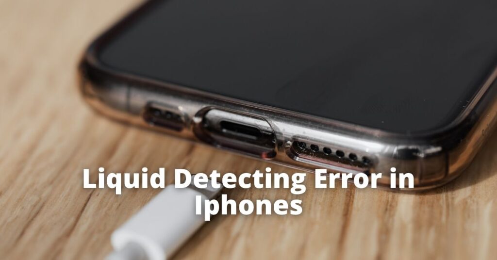 How to Remove Water out of a Charging Port? Liquid Detecting Error (iPhone)