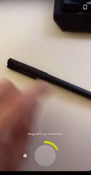 reverse video snapchat